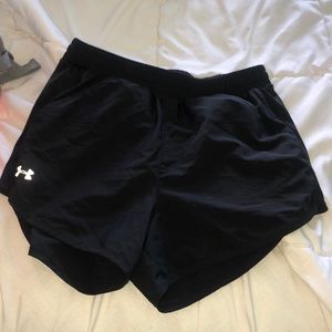 Black under armor shorts